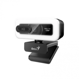 WEBCAM GENIUS FACECAM LIGHT BLACK CON LUZ FHD USB-C/A WEBCAM GENIUS FACECAM LIGHT BLACK CON LUZ FHD USB-C/A