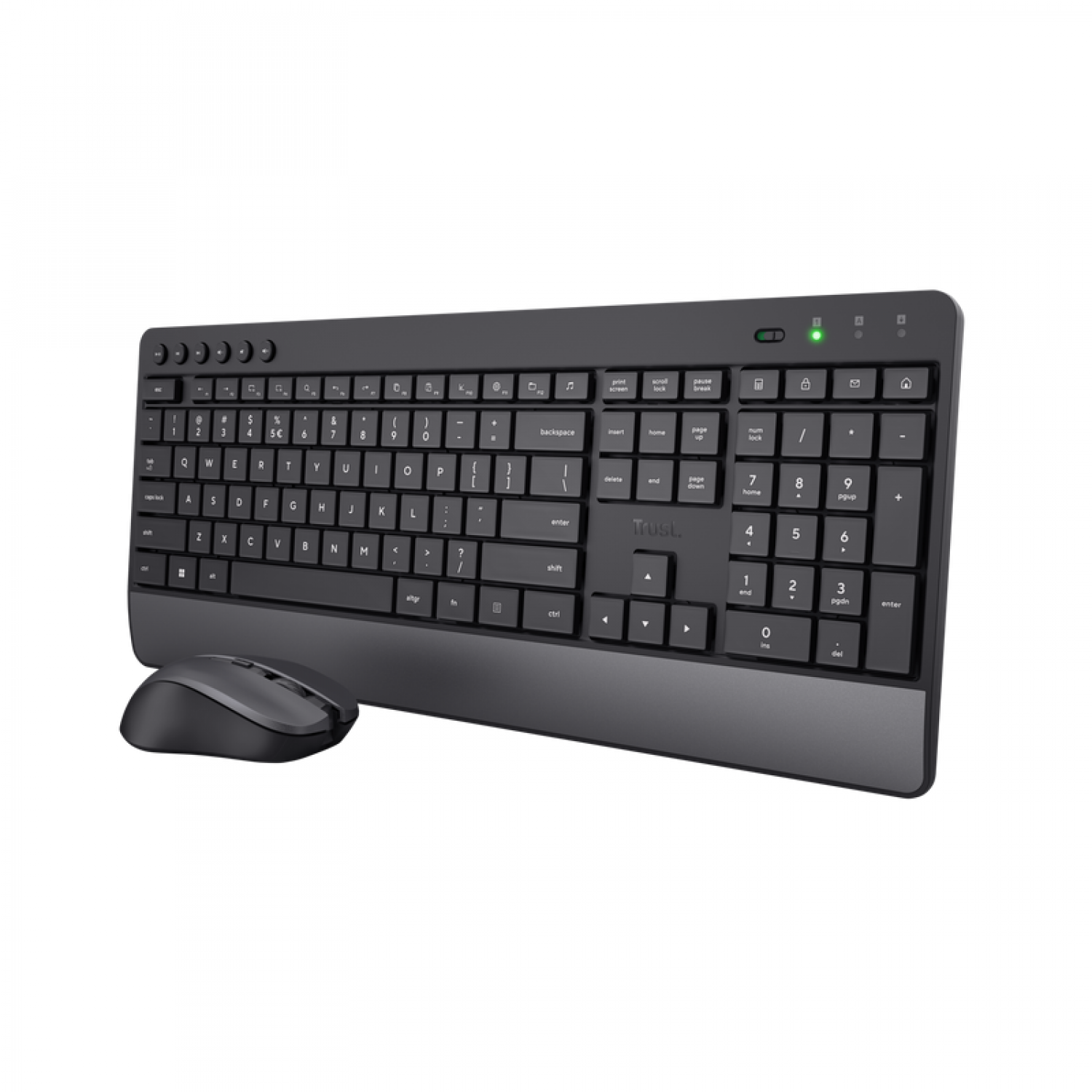 COMBO TECLADO Y MOUSE TRUST TREZO WIRELESS ECO ES - Imagen 2