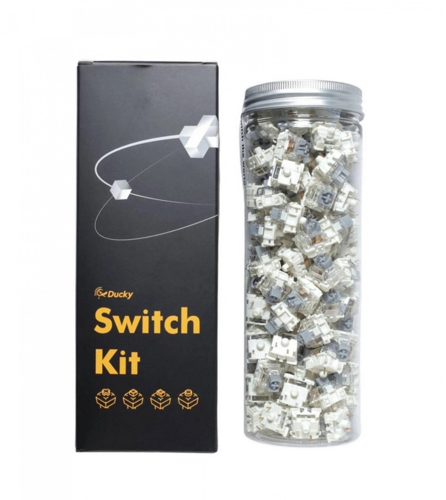 SWITCH KIT DUCKY GATERON G PRO SILVER SWITCH KIT DUCKY GATERON G PRO SILVER