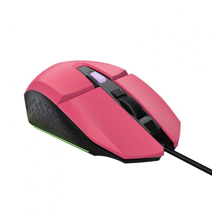 MOUSE GAMER TRUST FELOX PINK GXT109P - Imagen 4