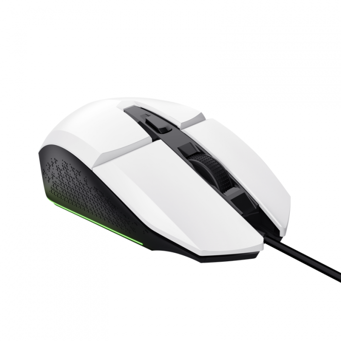 MOUSE GAMER TRUST FELOX WHITE GXT109W - Imagen 3