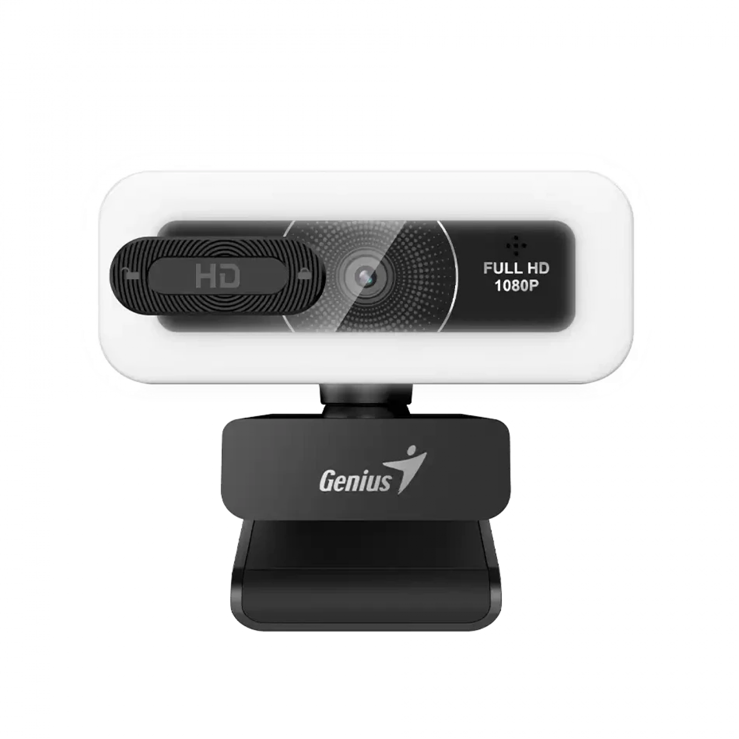 WEBCAM GENIUS FACECAM LIGHT BLACK CON LUZ FHD USB-C/A - Imagen 2
