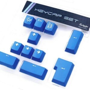 SET 11 TECLAS DUCKY BLUE PBT DOUBLE SHOT KEYCAP SET 11 TECLAS DUCKY BLUE PBT DOUBLE SHOT KEYCAP