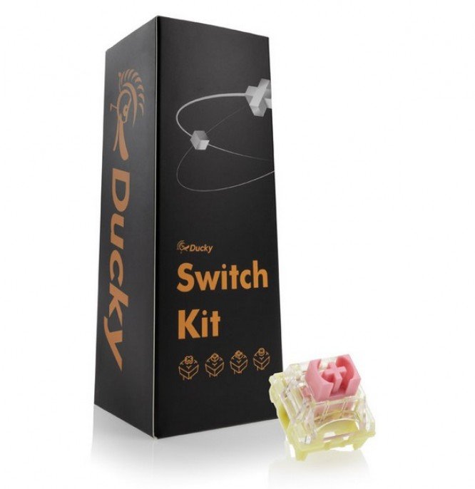 SWITCH KIT DUCKY TTC GOLDEN PINK SWITCH KIT DUCKY TTC GOLDEN PINK