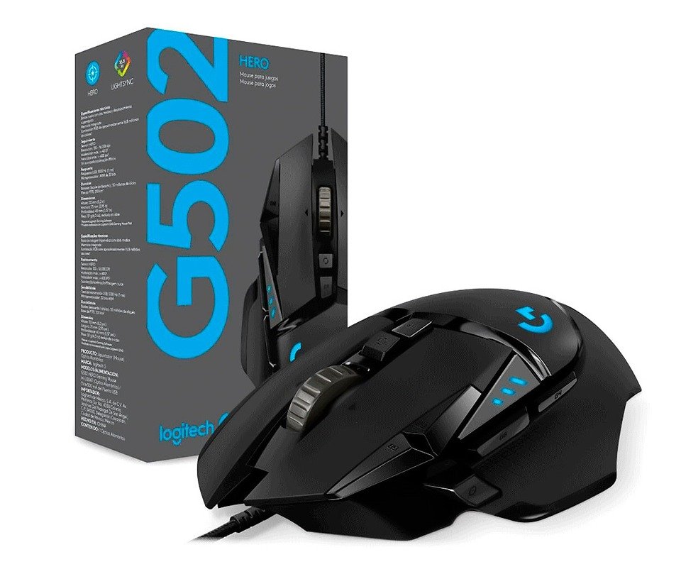 Mouse Logitech G502 Gaming Hero - Imagen 2