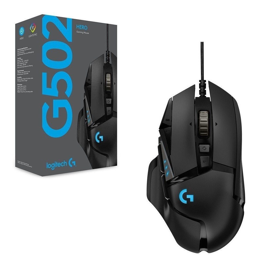 Mouse Logitech G502 Gaming Hero - Imagen 4