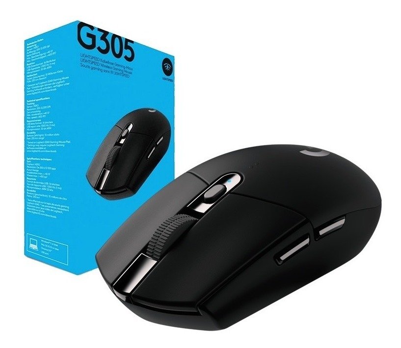Mouse Logitech G305 Lightspeed Wireless Black - Imagen 4